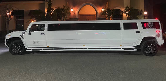 outside hummer limo